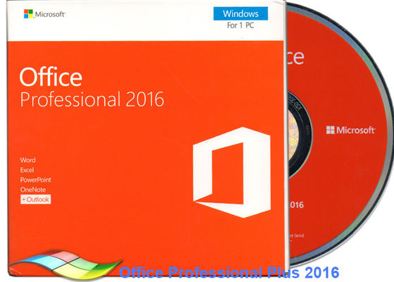 Chiny Oryginalne Office 2016 Professional FPP, Microsoft Office Professional Plus 2016 DVD dostawca