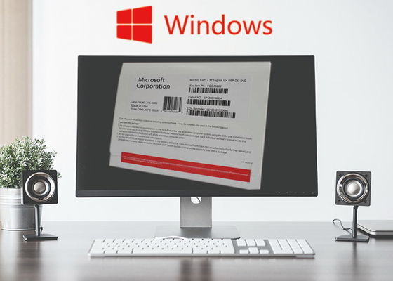 Chiny Ireland Windows 7 License Sticker / Windows 7 Professional Coa Naklejka FQC-80730 dostawca
